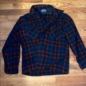 Plaid Pendleton Button Down